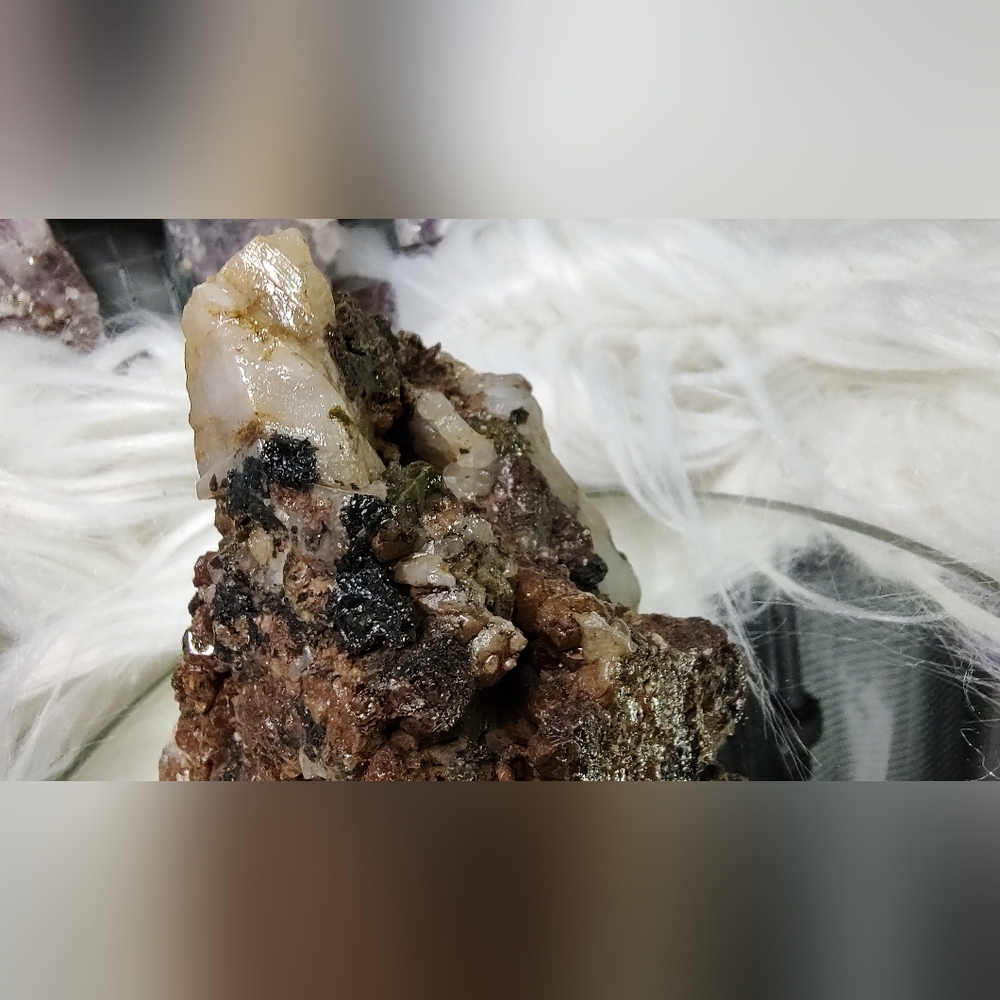 Rare Andradite Garnet & Epidote Cluster (Nelson,B.C. Mine) - Picture 10 of 14